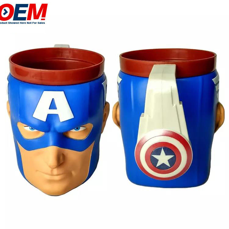 Produtos personalizados de balde de pipoca 85OZ de plástico Balde de pipoca Disney