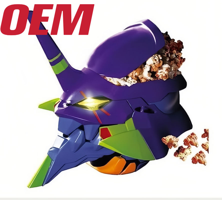 Customizado OEM Filme Universal Popcorn Balde de plástico Fazer Caráter Popcorn Balde