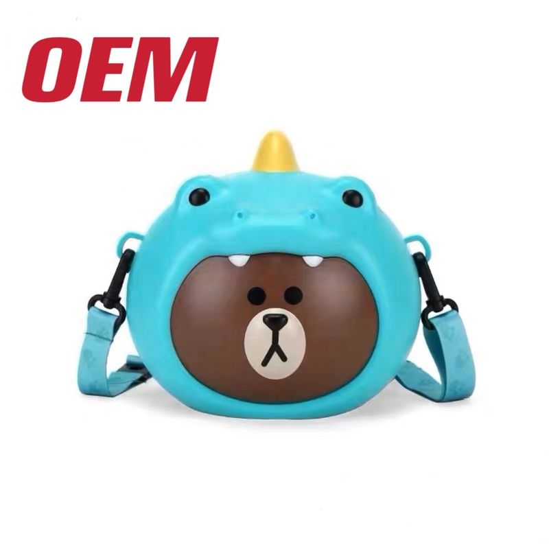Produtor de brinquedos personalizado História Caracter Popcorn Bucket OEM Figure Popcorn Recipiente de plástico