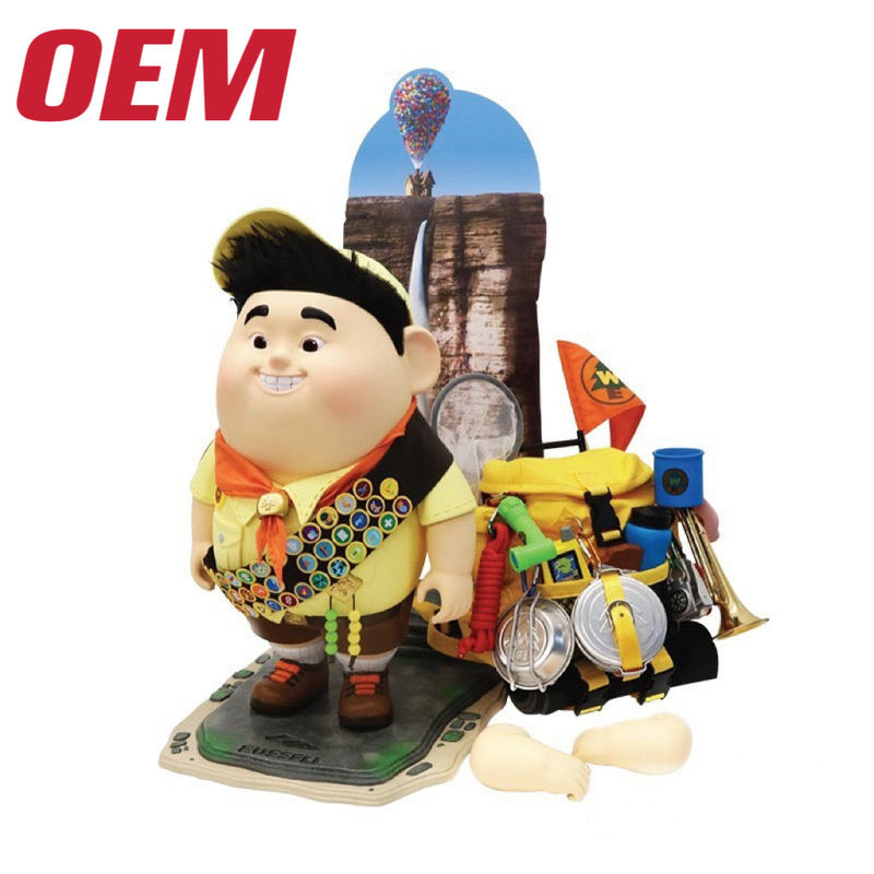 Copo de palha feito sob encomenda Cartoon Popcorn Bucket Carro Vazio Função de armazenamento Bucket