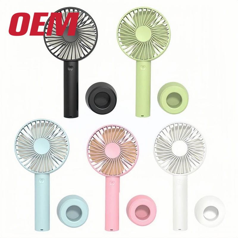 Ventilador portátil de verão personalizado USB com caixa de presente