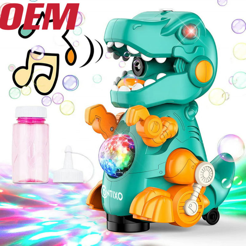 Máquina de bolhas de pulpo de banho Nuby Feito Fabricante de bolhas automático com 2 soluções OEM soprador de bolhas para crianças
