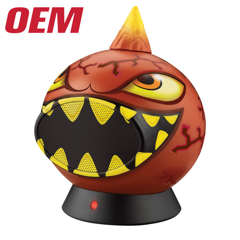 Porta-voz Bluetooth personalizado feito porta-voz sem fio OEM recarregado Cartoon Cute Toy Maker com música