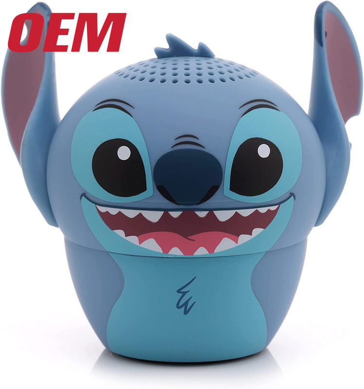Porta-voz Bluetooth personalizado feito porta-voz sem fio OEM recarregado Cartoon Cute Toy Maker com música