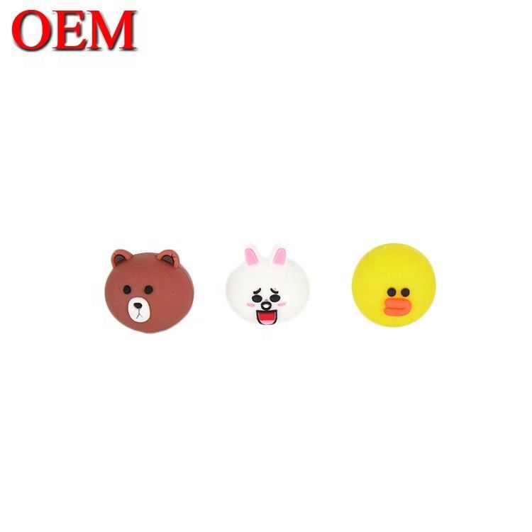 Custom Mini Cute USB Toy OEM Cute Cartoon Cable Bites Figuras Fazer Plsstic Data Animal Carregador Bites Acessório brinquedo