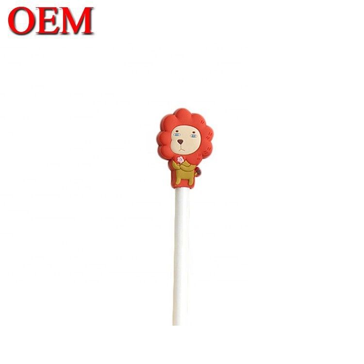 Custom Mini Cute USB Toy OEM Cute Cartoon Cable Bites Figuras Fazer Plsstic Data Animal Carregador Bites Acessório brinquedo