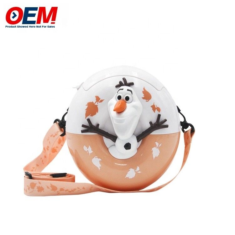 Alturas personalizadas de qualidade plástico bonito 3D Disney figura brinquedo Popcorn balde