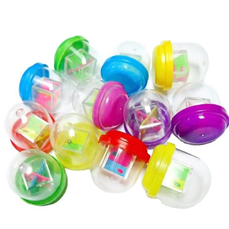 Desenho personalizado Brinquedos de cápsula a granel Brinquedos de plástico cápsula pequena fábrica OEM fazer brinquedo de PVC