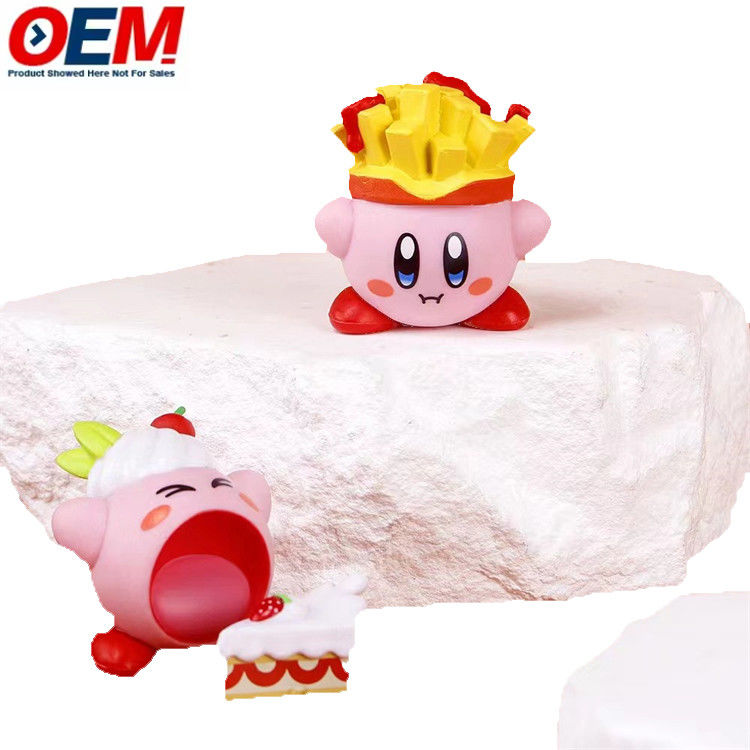 Brinquedos de silicone de plástico customizados OEM 3D Soft Squishy figura de personagem Brinquedos Fábrica fabricantes de brinquedos