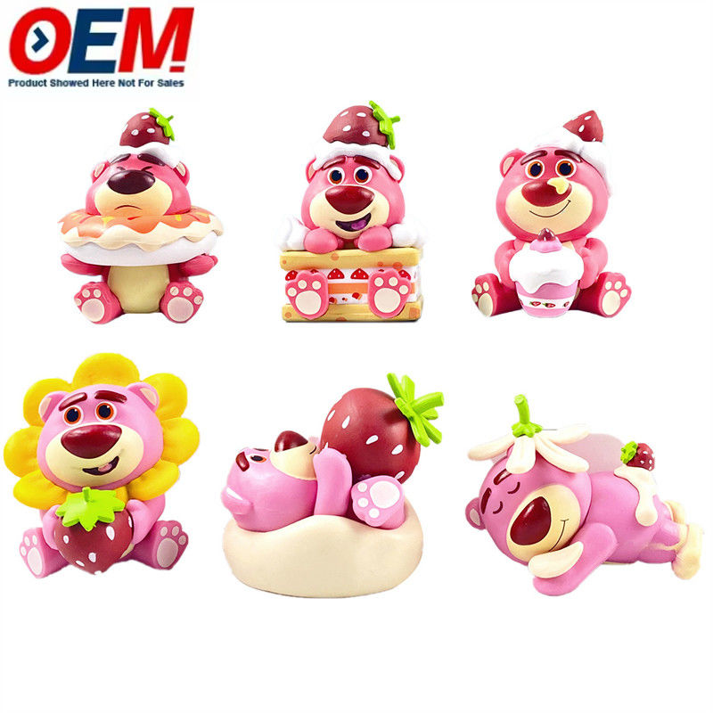 Brinquedos de silicone de plástico customizados OEM 3D Soft Squishy figura de personagem Brinquedos Fábrica fabricantes de brinquedos