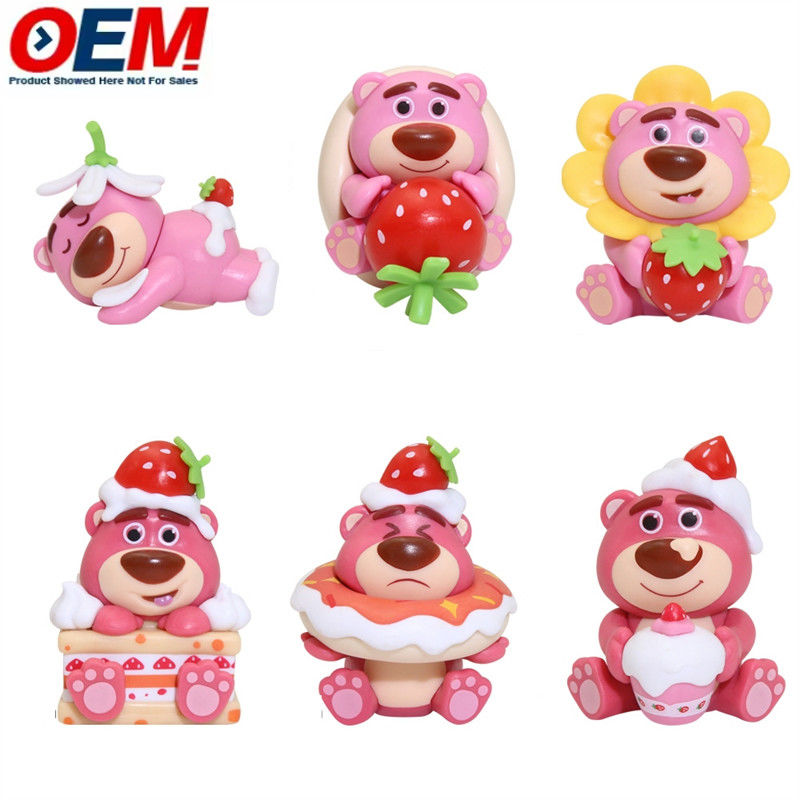 Brinquedos de silicone de plástico customizados OEM 3D Soft Squishy figura de personagem Brinquedos Fábrica fabricantes de brinquedos