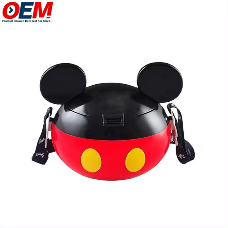 Container de pipoca de tamanho personalizado para lanches de personagens de desenhos animados do cinema