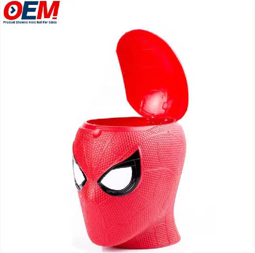 Container de pipoca de tamanho personalizado para lanches de personagens de desenhos animados do cinema