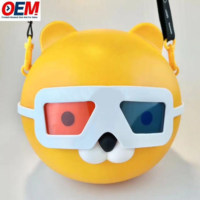 Filme Cinema Popcorn Bucket com materiais de design personalizados Cor personalizada