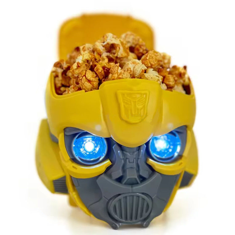 Recipiente de pipoca de personagens de desenhos animados personalizados para lanches de cinema