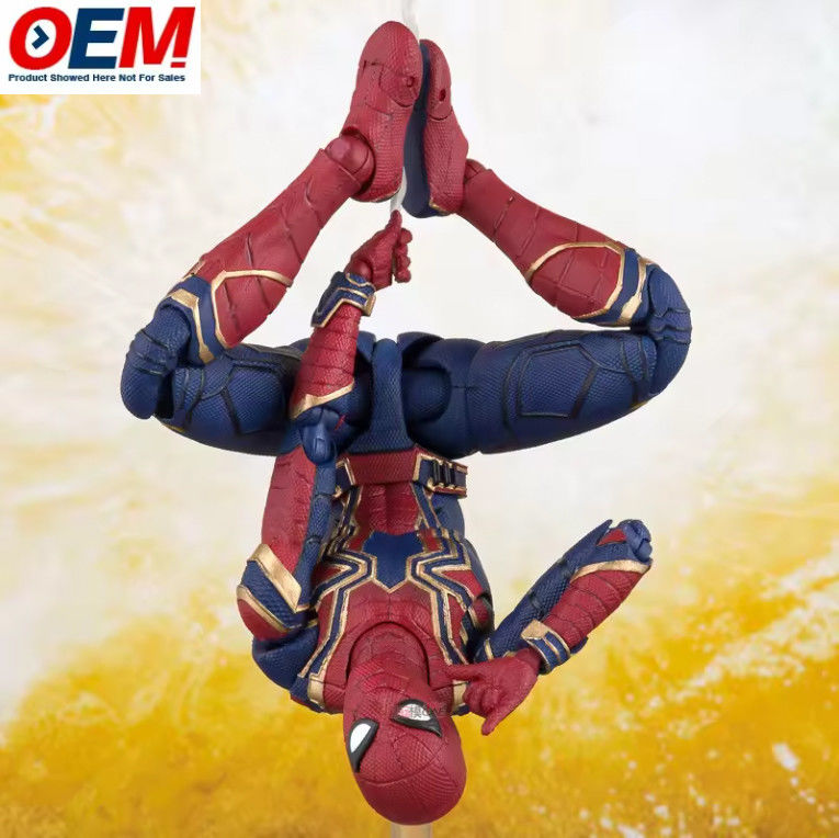 Homem-Aranha Personalizado Figura de Ação Plástica Homem-Aranha Colecionável Modelo 15 Cm Homem-Aranha Modelo Figura