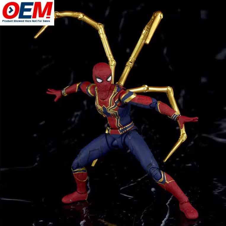 Homem-Aranha Personalizado Figura de Ação Plástica Homem-Aranha Colecionável Modelo 15 Cm Homem-Aranha Modelo Figura
