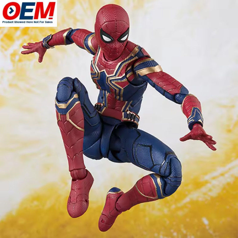 Homem-Aranha Personalizado Figura de Ação Plástica Homem-Aranha Colecionável Modelo 15 Cm Homem-Aranha Modelo Figura