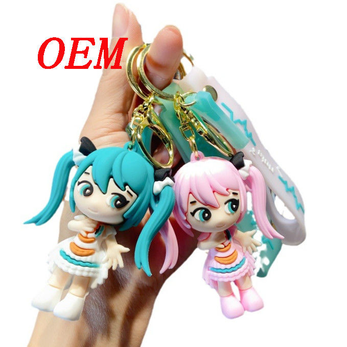 Custom High Quality Safety Keychain Doll Hanging Jewelry Numerosas categorias para você personalizar