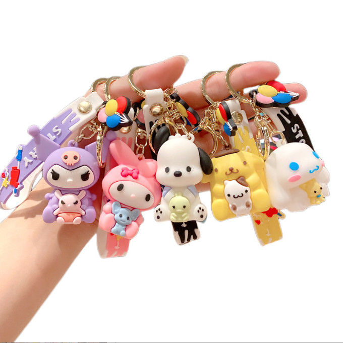 Custom High Quality Safety Keychain Doll Hanging Jewelry Numerosas categorias para você personalizar