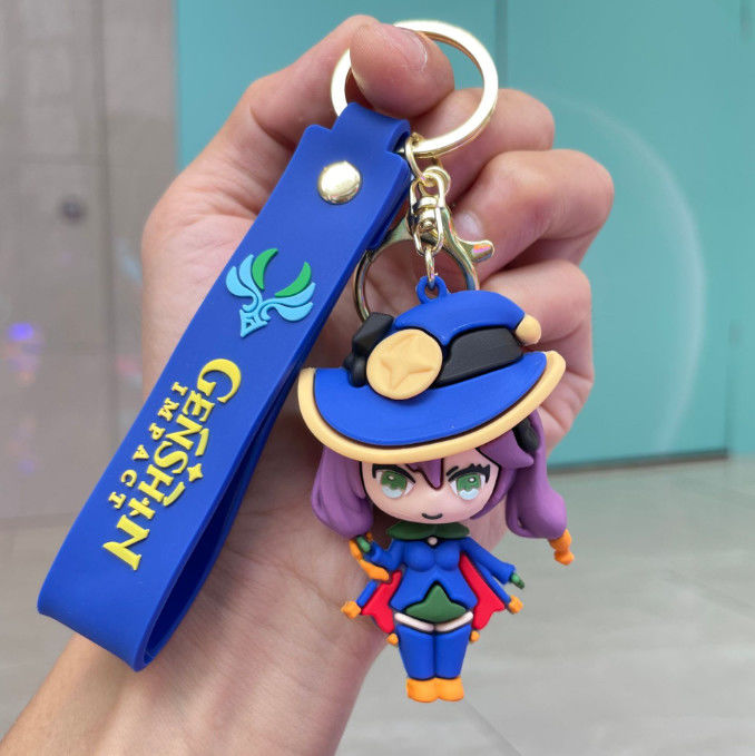 Custom High Quality Safety Keychain Doll Hanging Jewelry Numerosas categorias para você personalizar