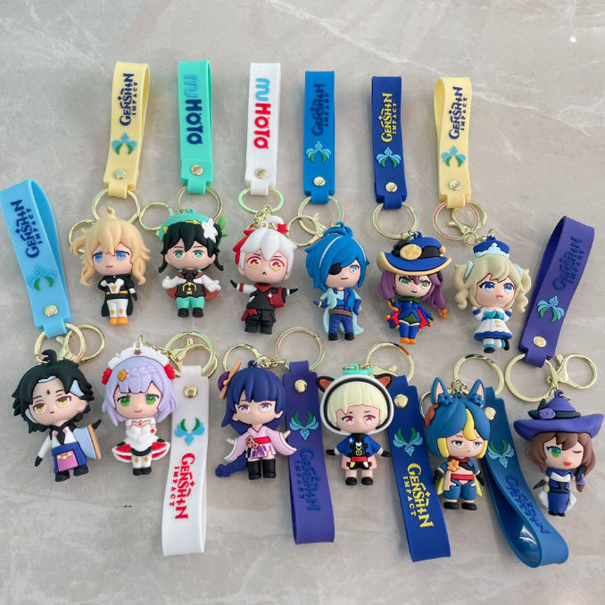 Custom High Quality Safety Keychain Doll Hanging Jewelry Numerosas categorias para você personalizar