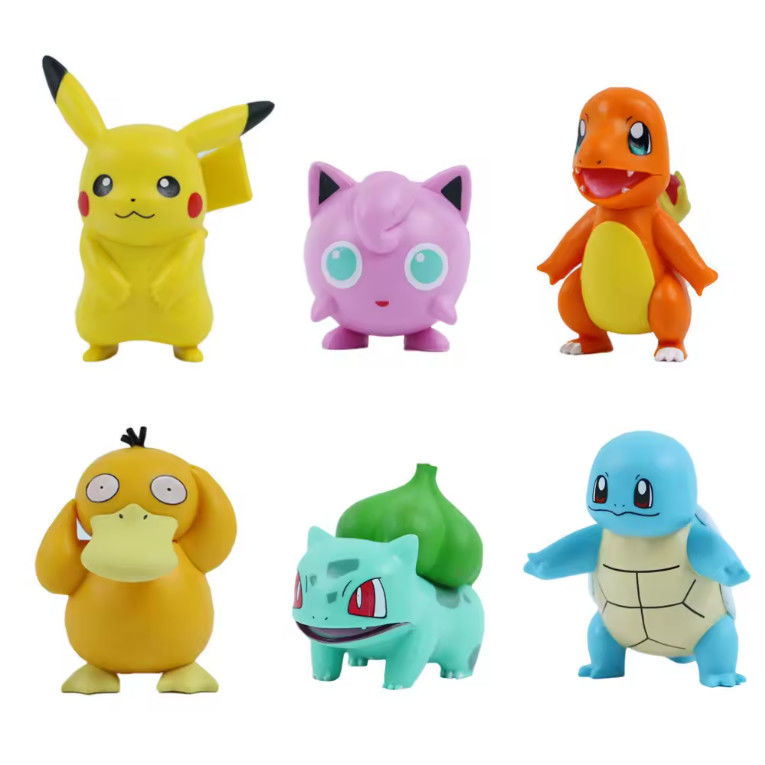 Brinquedos de silicone de plástico personalizados OEM Brinquedos de personagem de figura suave 3D