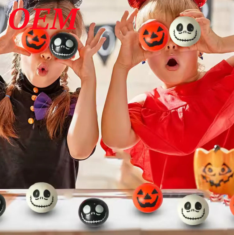 Halloween New One Toy de descompressão do olho TPR Office Toy sensorial infantil Squeeze Ball Toy