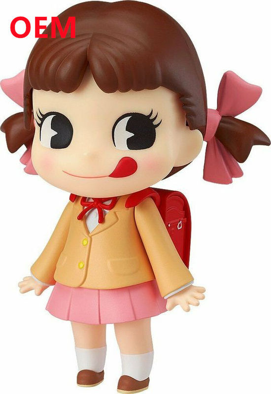 Peças de plástico de injeção de cor branca personalizadas OEM ABS Material Acessórios Feito 5cm de altura Figura Toy