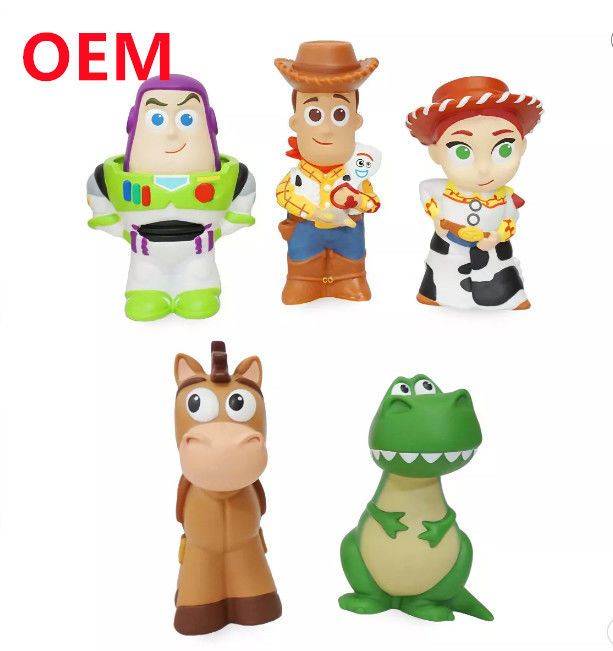 Brinquedos de PVC 3D personalizados com base de abdominais Coleção de plástico OEM Personagens de anime Fazer 10 cm de altura figura de menina fofa