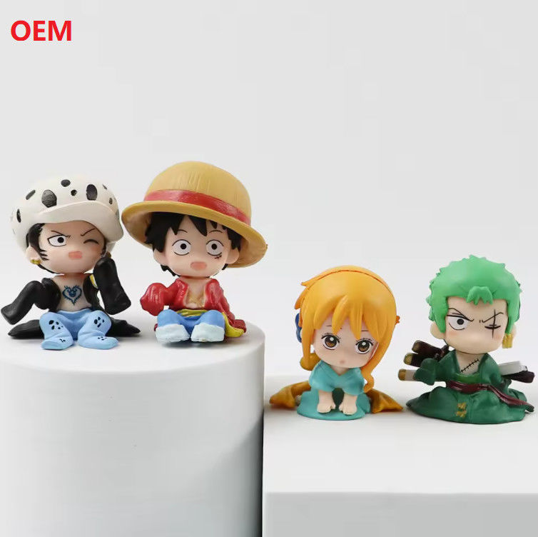 OEM Modelos de desenhos animados de PVC Figura de ação Anime Figura de brinquedos para decoração Nota Somente OEM
