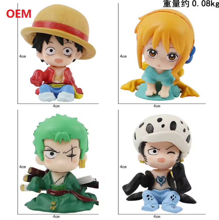 OEM Modelos de desenhos animados de PVC Figura de ação Anime Figura de brinquedos para decoração Nota Somente OEM