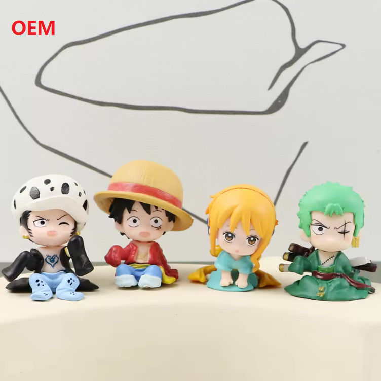 OEM Modelos de desenhos animados de PVC Figura de ação Anime Figura de brinquedos para decoração Nota Somente OEM