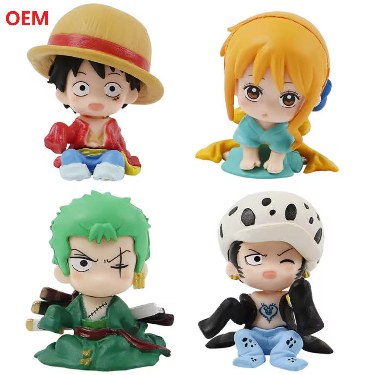 OEM Modelos de desenhos animados de PVC Figura de ação Anime Figura de brinquedos para decoração Nota Somente OEM