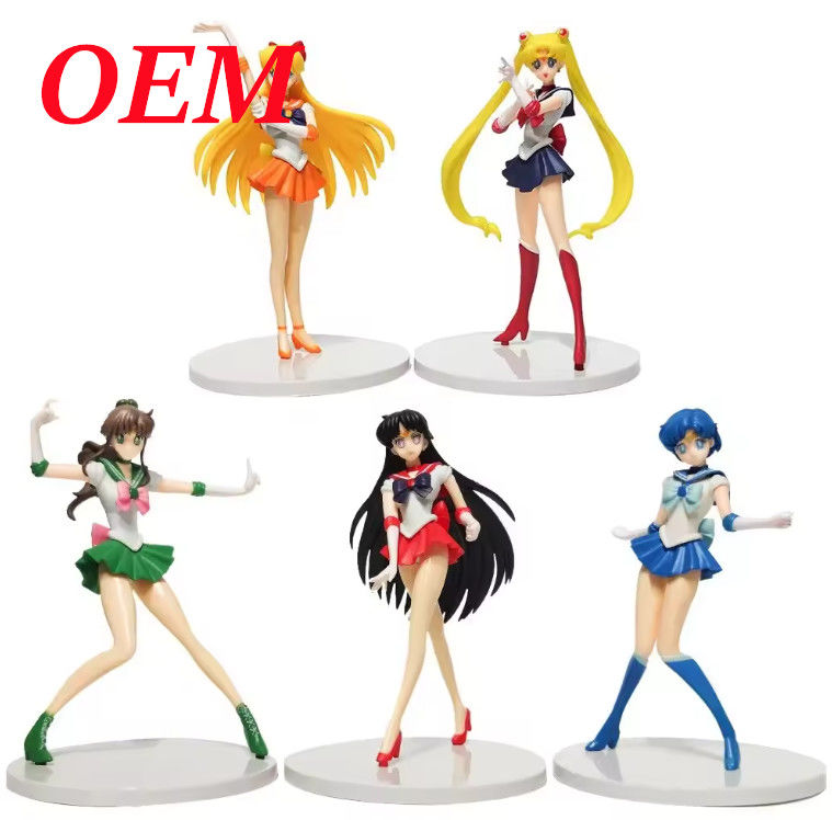 Figura de PVC personalizada Figura de Ação de Anime Fornecida pelo Cliente