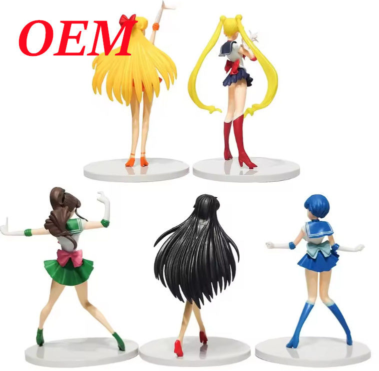 Figura de PVC personalizada Figura de Ação de Anime Fornecida pelo Cliente