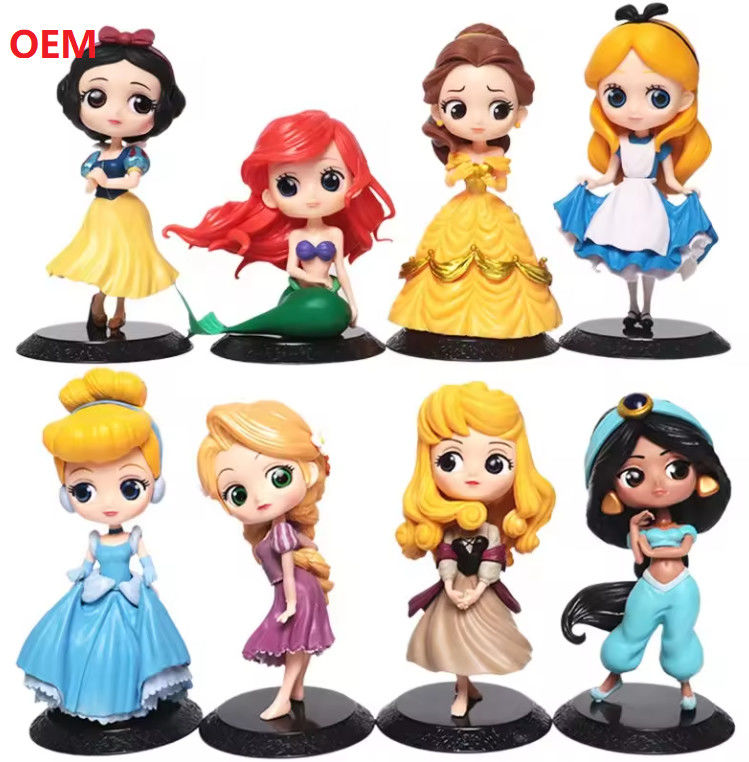 Tamanho personalizado Anime Figure Toys Modelos de desenhos animados Somente OEM Para decoração e crianças presente