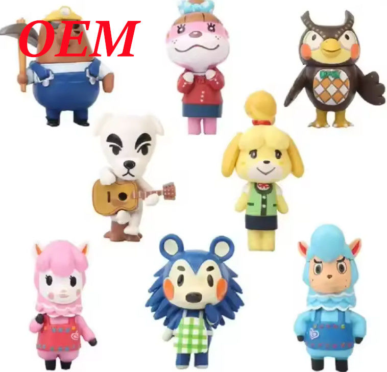 PVC Figura de Vinil Figura de Ação de Anime brinquedos de plástico de animais