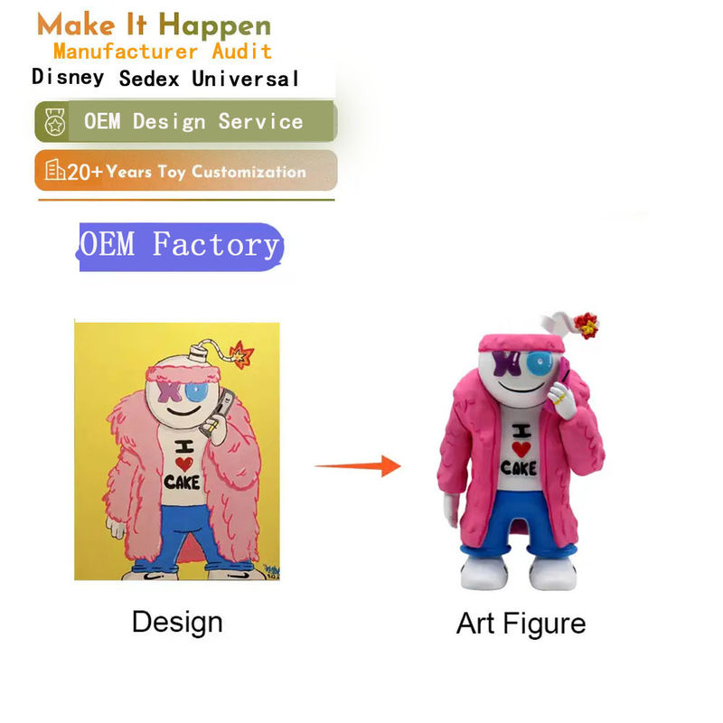 30-40 Dias Tempo de moldagem Brinquedo de plástico personalizado / Brinquedo de PVC Unisexo Gênero Cinema TV Tema