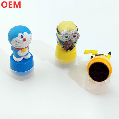 OEM Factory Custom 3d Figure Stamp Toys For Kids Cartoon Figure Stamp Toys Personalização