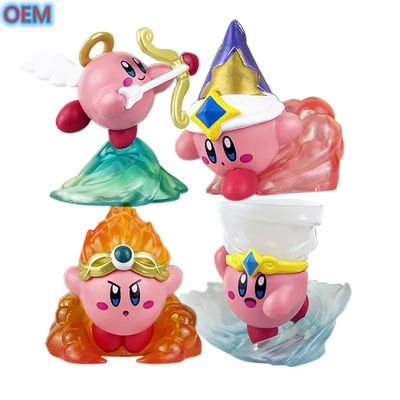 Coleção 3d PVC brinquedos de figuras de desenhos animados de plástico, OEM Custom Cute Anime Figure Toys