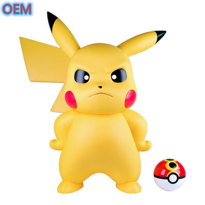 Personalizado 3d plástico desenho animado animais figuras de anime brinquedos OEM design PVC figuras de plástico brinquedos