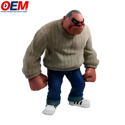 Fabrica de fabricação customizada 3d impressão de plástico macio figura customizado brinquedo de vinil
