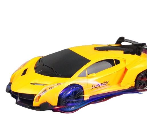OEM Elétrico 360 Rotação Veículo de Polícia Carro LED Música Crianças Brinquedos Educativos