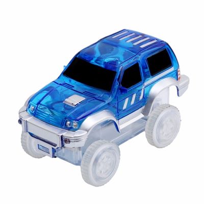 Carros de luzes LED personalizados Brinquedos com luzes piscantes Carros de brinquedos DIY
