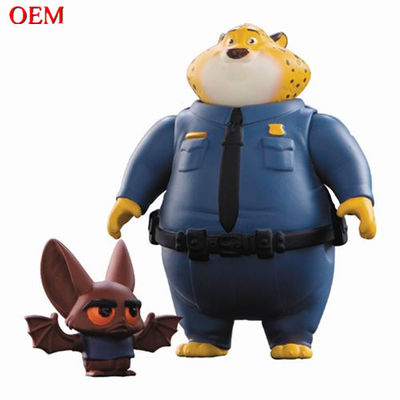 Mini-figura personalizada de um garrafaser e um testemunha ocular de morcego