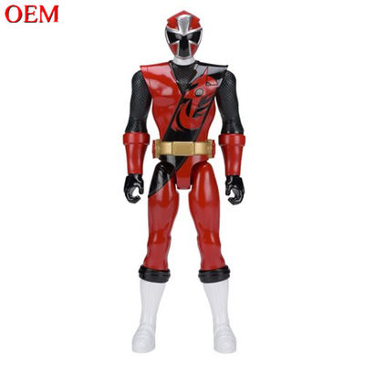 Personalizado Super Ninja Steel Toys Red Colecção Figuras de Ação