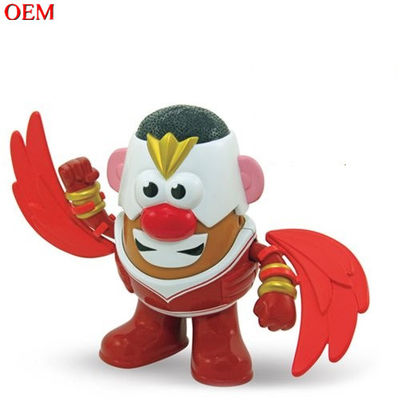 Fabricação de brinquedos design de brinquedos personalizado OEM PVC Movie Character Potato Head 3D Toy custom action figure