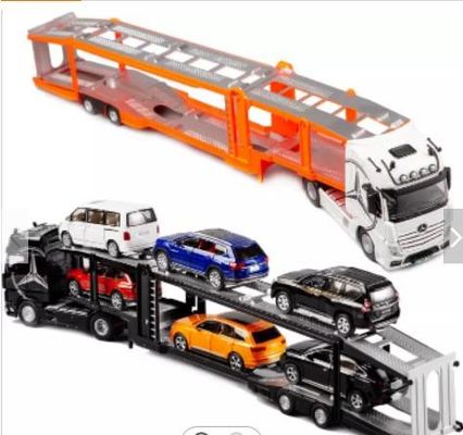 Brinquedo de carro de liga OEM com som e luz para presente criativo brinquedo de plástico vocal