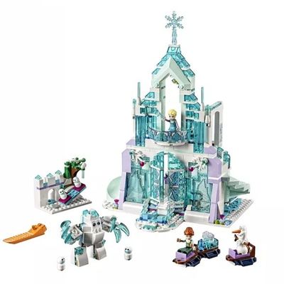A série de meninas feita sob medida tijolos brinquedo Princesa castelo montagem montar blocos de construção brinquedos